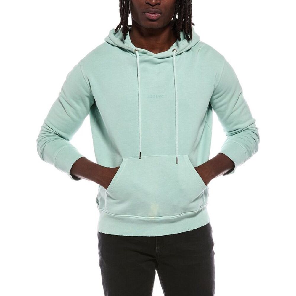 Blk Dnm Mens  Logo Hoodie, Green
